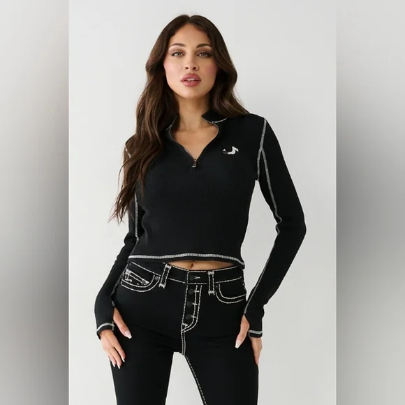 NWT True Religion Top - Picture 4 of 5